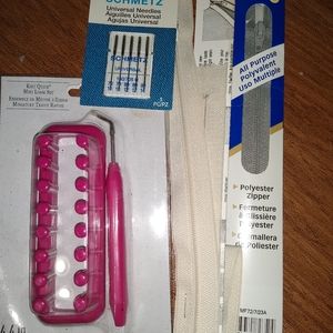 Sewing and knitting stuff